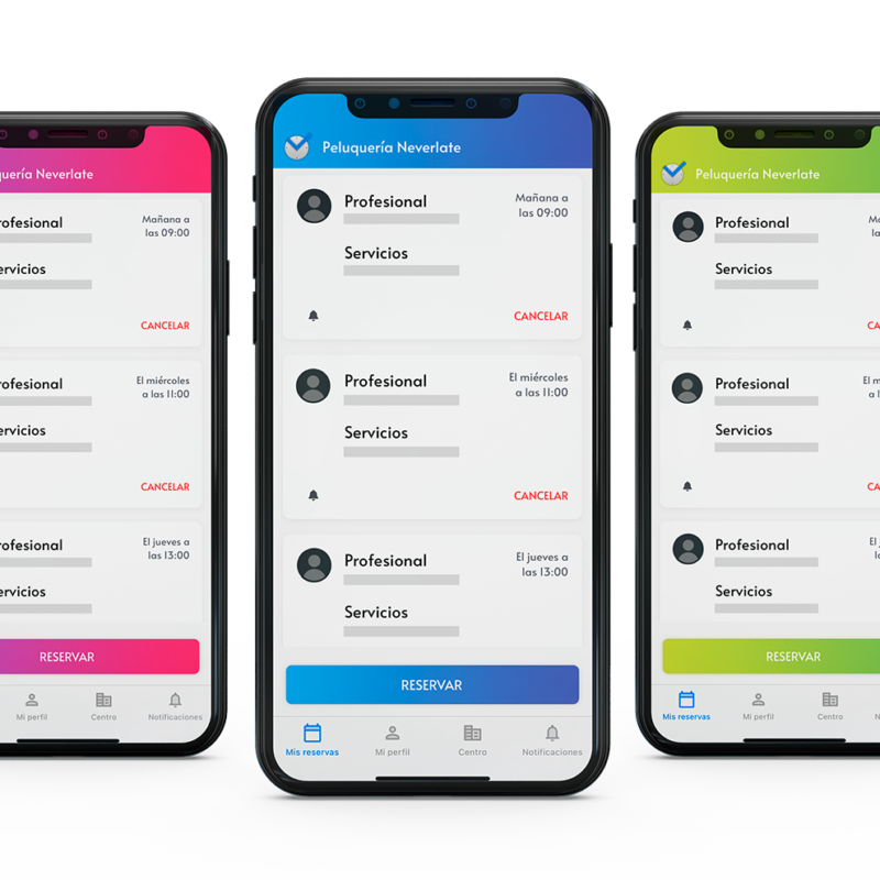 app de reservas