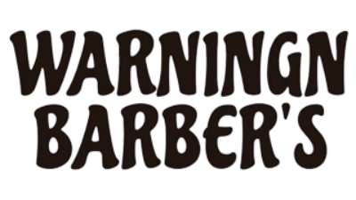 Logotipo título del centro Warningn Barbers